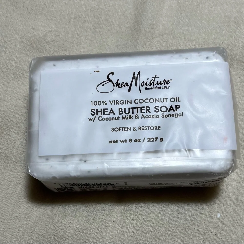Shea Moisture SHEA‎ BUTTER SOAP 100% Virgin coconut Oil